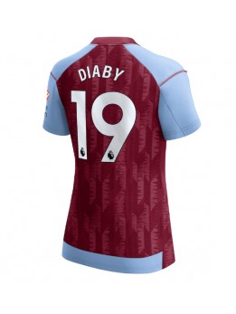 Ženski Nogometna dresi replika Aston Villa Moussa Diaby #19 Domači 2023-24 Kratek rokav